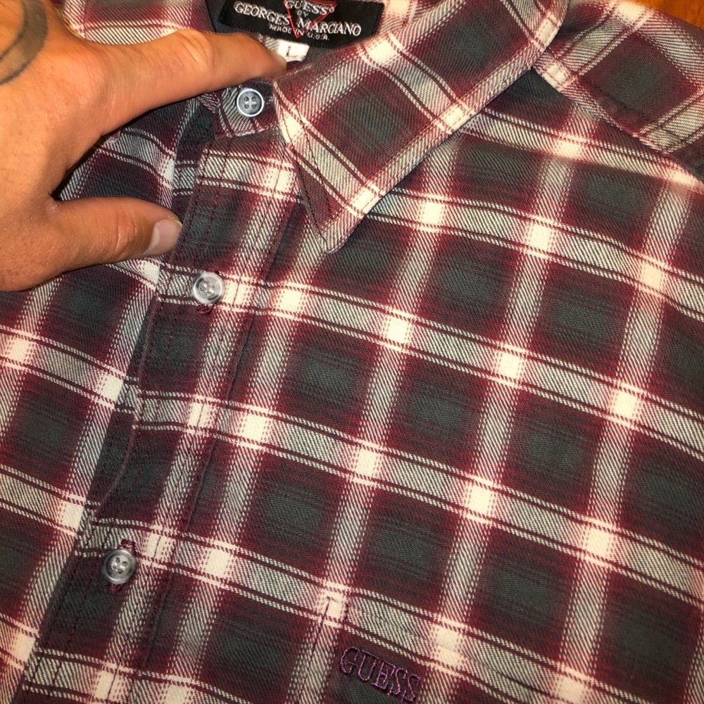 90s Vintage guess shirt